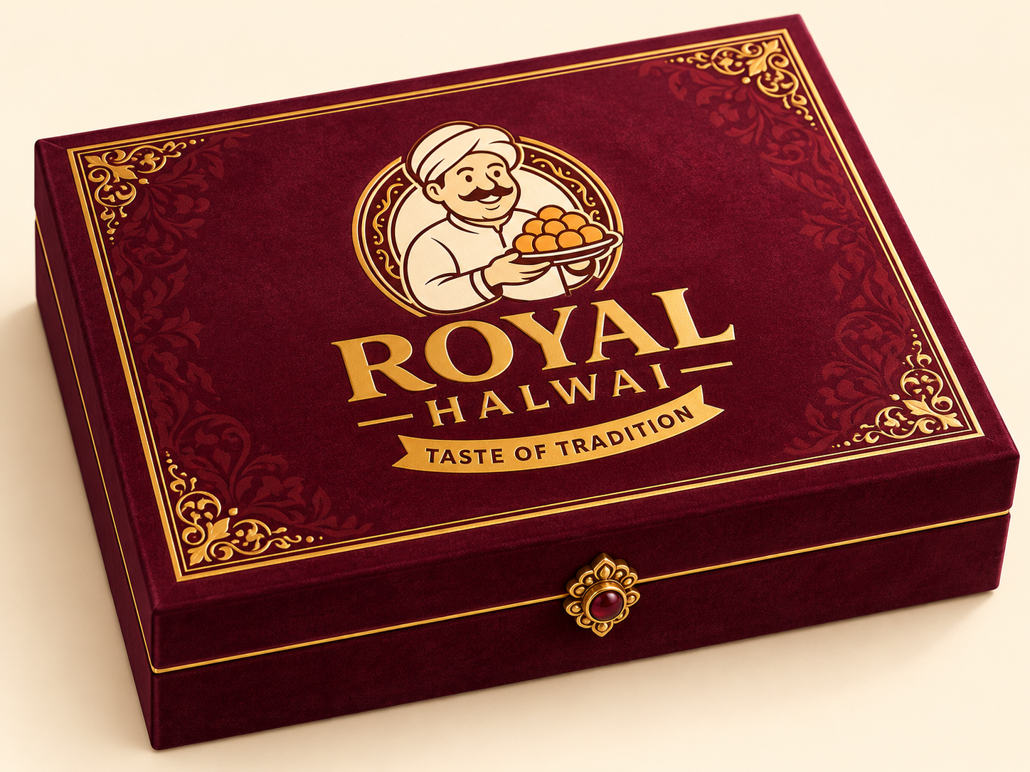 Luxury Royal Halwai packaging